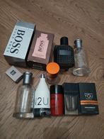 Parfum lege flesjes hugo boss dior calvin klein you armani, Verzamelen, Ophalen of Verzenden, Zo goed als nieuw, Miniatuur