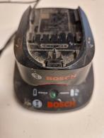 Bosch oplader en batterij li-ion 18v 1,5ah, Verzenden, Gebruikt