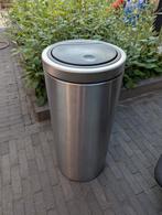 Brabantia Prullenbak 25-30L, Ophalen, Gebruikt, 50 tot 75 cm, 20 tot 30 liter