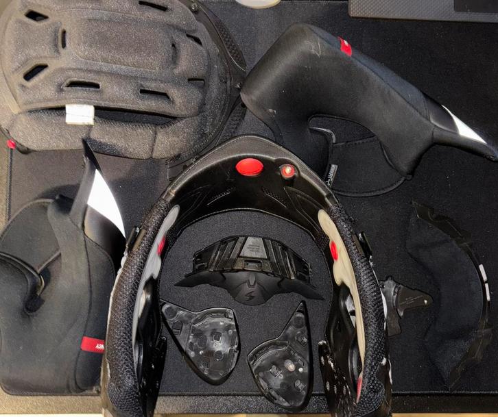 exo-tech motorhelm airfit voering, Motoren, Accessoires | Koffers en Tassen, Zo goed als nieuw, Ophalen of Verzenden