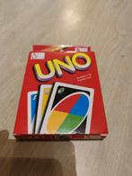 Uno (Engels), Hobby en Vrije tijd, Gezelschapsspellen | Kaartspellen, Ophalen of Verzenden, Zo goed als nieuw, Mattel, Nvt