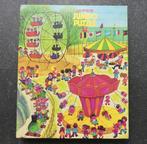 Vintage puzzle puzzel Jumbo pretpark illustratie Ton Beek, Ophalen of Verzenden, Minder dan 500 stukjes, Gebruikt, Legpuzzel