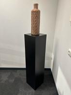 NIEUW - Zwarte zuil/sokkel - 30x30x120cm, Huis en Inrichting, Woonaccessoires | Zuilen en Pilaren, Ophalen of Verzenden, Nieuw