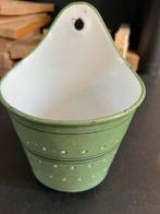 Groen emaille zeepbakje., Antiek en Kunst, Antiek | Emaille, Ophalen of Verzenden
