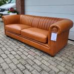 Chesterfield bank model Gilbert cognac klr leer. NIEUW!, Ophalen, Gebruikt, Chesterfield, Leer