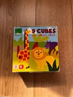 Vilac blokken puzzel, Ophalen, Minder dan 10 stukjes, Gebruikt, 6 maanden tot 2 jaar