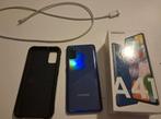 Samsung A41 blauw incl stoothoesje lader en orginele doos, Telecommunicatie, Blauw, Ophalen of Verzenden, 64 GB, Zo goed als nieuw