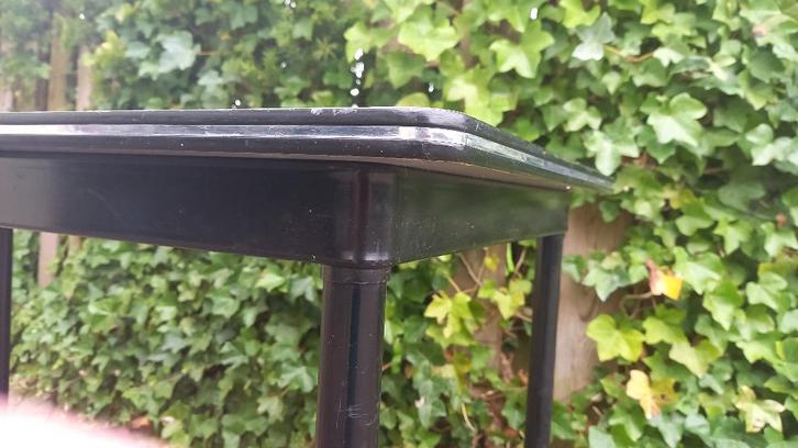 Partij 8+8 Retro buisframe industriële vintage school tafels, Huis en Inrichting, Tafels | Eettafels, Zo goed als nieuw, 50 tot 100 cm