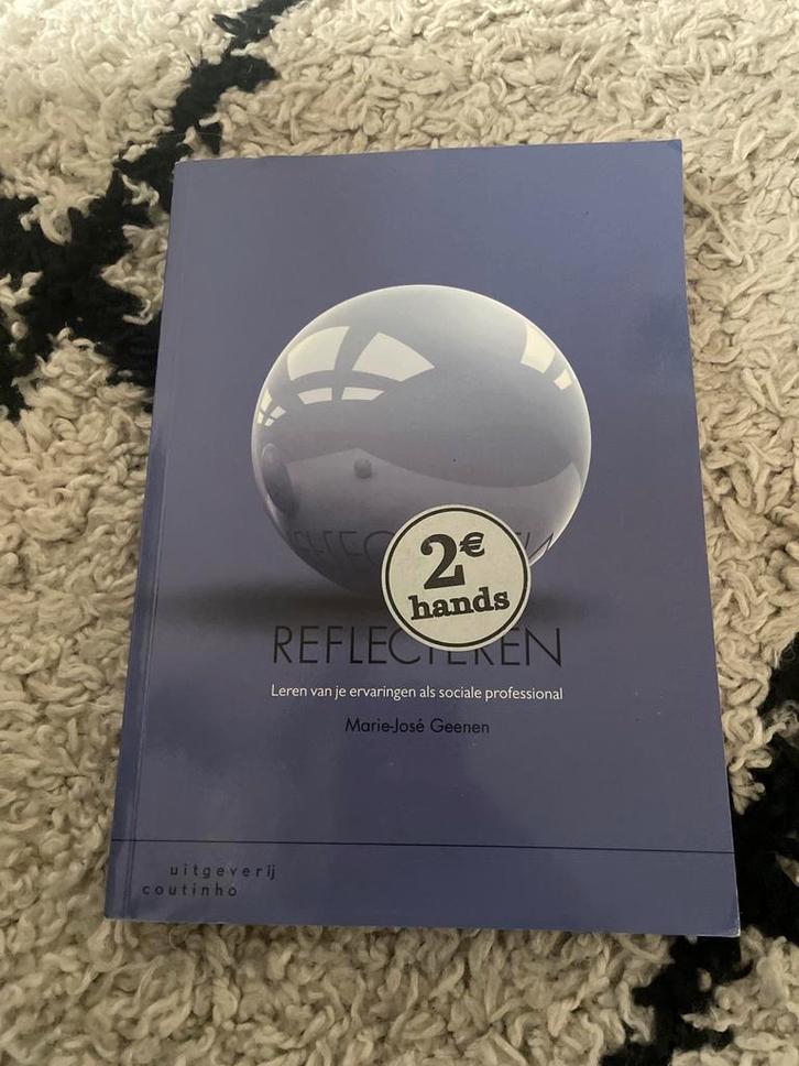 Reflecteren - Marie-José Geenen, Boeken, Studieboeken en Cursussen, Zo goed als nieuw, HBO, Alpha, Ophalen of Verzenden