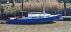 Biesbosch kruiser zeilboot, Watersport en Boten, Platbodems, Staal, Gebruikt, 6 tot 9 meter, Ophalen