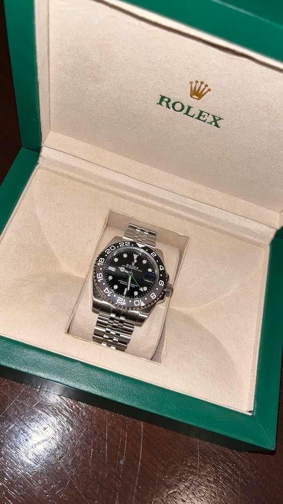 Rolex GMT-Master II 126710GRNR Bruce Wayne, Sieraden, Tassen en Uiterlijk, Horloges | Heren, Zo goed als nieuw, Polshorloge, Rolex