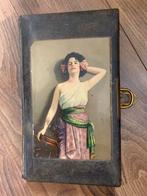 antiek fotoalbum carte de visite kabinetfoto oud fotoalbum 1, Verzenden, Voor 1940, Gebruikt, Foto