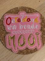 Oeteldonk embleem 120, Carnaval, Verzenden, Nieuw, Overige maten