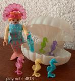 Playmobil 4813 Oceaanfee met zeepaardjes, Ophalen of Verzenden, Gebruikt, Complete set