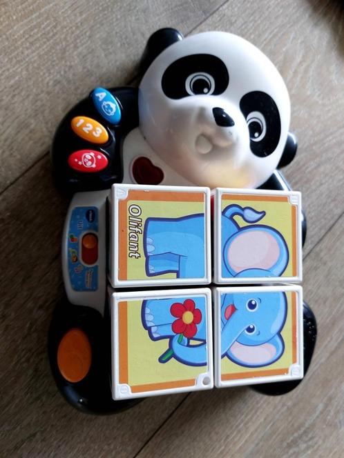 Speelgoed Vierdelige puzzel met 6 verschillende dieren, Kinderen en Baby's, Speelgoed | Houten speelgoed, Zo goed als nieuw, Overige typen