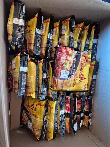 Mama noodles (kimchi) 33 stuks  tht 12.03.2025 beschikbaar voor biedingen