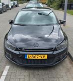 Volkswagen Scirocco 1.4 TSI 90KW 2009 Zwart, Auto's, Voorwielaandrijving, 4 cilinders, 4 stoelen, 1219 kg