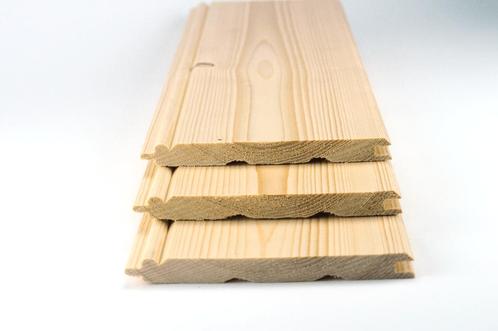Schrootjes kraaldelen vuren 420 cm, Doe-het-zelf en Verbouw, Hout en Planken, Nieuw, Plank, Vuren, 300 cm of meer, Minder dan 25 mm