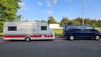 Kabe Smaragd 560GLE 2011 MEGA COMPLEET!!!, Caravans en Kamperen, Caravans, Rondzit, Schokbreker, Lengtebed, Kabe