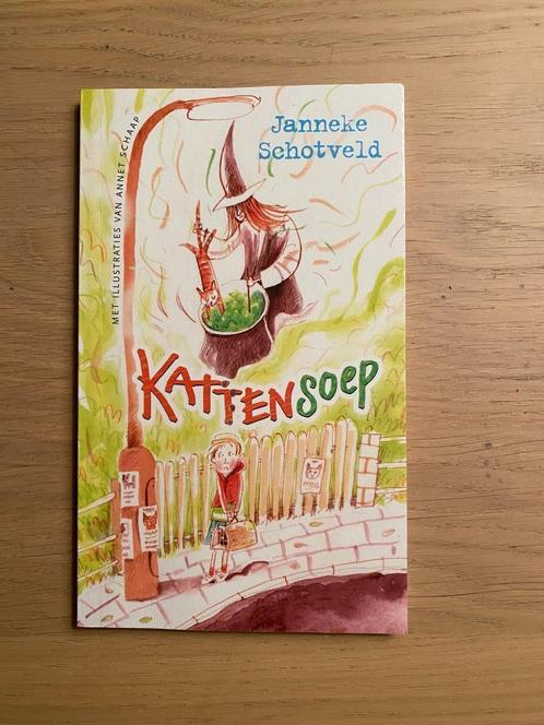 Kattensoep - Janneke Schotveld, Boeken, Kinderboeken | Jeugd | onder 10 jaar, Zo goed als nieuw, Fictie algemeen, Ophalen