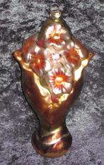 Kerstbal Vaas Met Bloemen Glas / 15 Cm Lang, Ophalen