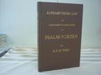 E.F. H. Wolf - Psalm-verzen - Alphabetischelijst, Ophalen of Verzenden, Gelezen, Christendom | Protestants