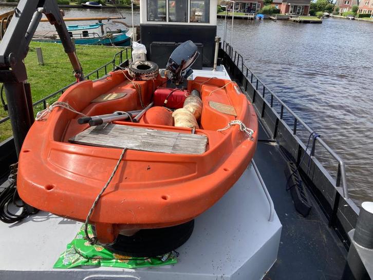 Jeanneau Rigiflex bijboot visboot ect. Yamaha 2 takt 15 PK, Watersport en Boten, Vis- en Consoleboten, 10 tot 30 pk, 3 tot 6 meter