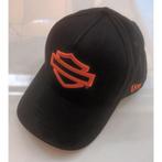 Harley cap, pet, New Era, zwart, B&S phantom logo, oranje, Motoren, Kleding | Motorkleding, Ophalen of Verzenden, Nieuw met kaartje