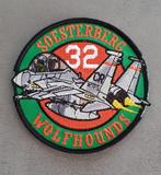 Patch 32nd TFS Wolfhounds F-15 Eagle Soesterberg, Verzamelen, Nieuw, Ophalen of Verzenden, Patch, Badge of Embleem