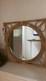Xenos mirror with tags 50cm, Huis en Inrichting, Woonaccessoires | Spiegels, Ophalen, Minder dan 50 cm, Rond, Zo goed als nieuw