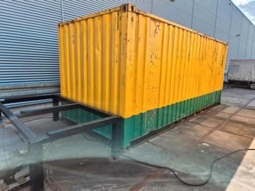 20ft Gebruikte Zeecontainer beschikbaar voor biedingen