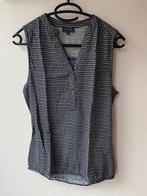 T-shirt blouse mouwloos zwart wit Bien Bleu maat XS, Kleding | Dames, Zwart, Nieuw, Ophalen of Verzenden, Maat 34 (XS) of kleiner