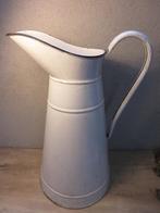 Grote witte emaille kan waterkan, Antiek en Kunst, Antiek | Emaille, Ophalen of Verzenden