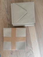 Bruine Enveloppen 14x14cm - 80 stuks, Postzegels en Munten, Brieven en Enveloppen | Nederland, Ophalen of Verzenden, Overige typen