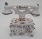 Vintage keramische ouderwetse telefoon V. Bassano, Antiek en Kunst, Ophalen of Verzenden