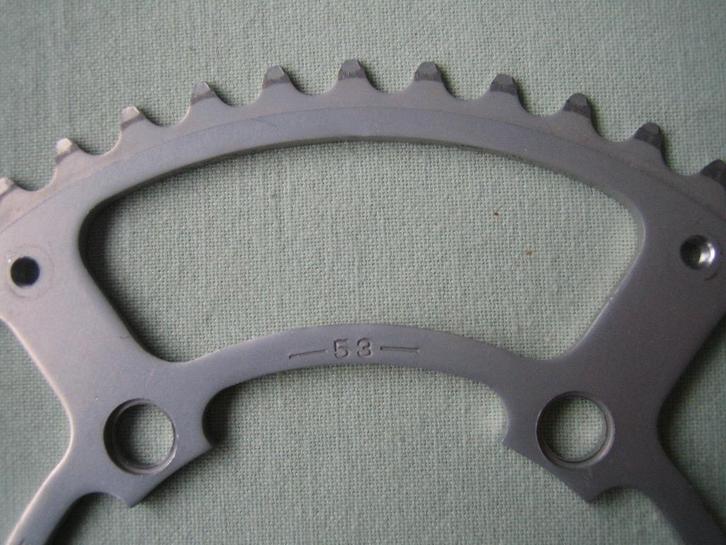 Vintage voorblad SAKAE Ringyo (SR) + APEX-5 tandwielen, Fietsen en Brommers, Fietsonderdelen, Nieuw, Racefiets, Crankstel of Pedalen