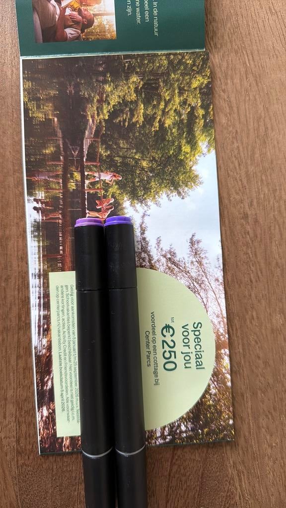 Voucher centerparcs tot €250