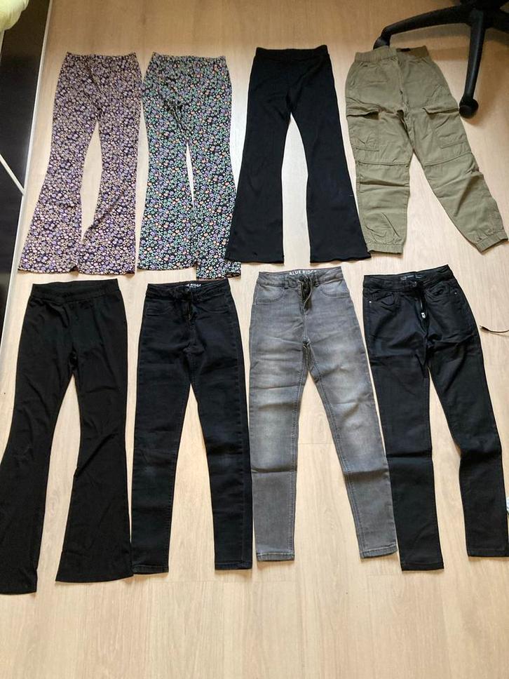 Meisjes Broeken Pakket Maat 146 (8 stuks), Kinderen en Baby's, Kinderkleding | Maat 146, Gebruikt, Meisje, Broek, Ophalen of Verzenden