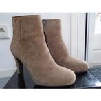 NIEUWSTAAT! Beige nude enkellaarzen, maat 41, Verzenden, Beige, Lage of Enkellaarzen, Zo goed als nieuw