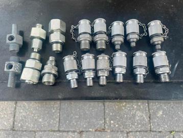 Hydrauliek test nippels Parker beschikbaar voor biedingen