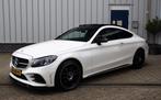 Mercedes-Benz C-klasse Coupé 200 /// AMG Pakket | Pano | 36, Auto's, 4 cilinders, 4 stoelen, Wit, Bedrijf