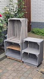 Houten Fruitkistjes - Decoratief, Ophalen, Minder dan 50 cm, Gebruikt, Grenenhout