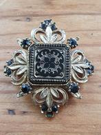 SPHINX-broche - jaren '50 - Victoriaanse rouwstijl, Ophalen of Verzenden, Zwart