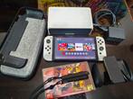 Nintendo Switch Oled wit, Spelcomputers en Games, Spelcomputers | Nintendo Switch, Zonder controller, Switch OLED, Ophalen, Gebruikt