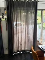 Gordijnen Gratis op te halen, Huis en Inrichting, Ophalen, Gebruikt, Grijs, 200 cm of meer