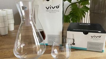 Villeroy & Boch karaf met 4 glazen, Vivo beschikbaar voor biedingen