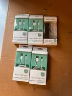 4x micro usb kabel en powerbank, Doe-het-zelf en Verbouw, Ophalen of Verzenden, Nieuw, Kabel of Snoer