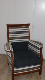 Fauteuil kersenhout, Huis en Inrichting, Fauteuils, Ophalen, Hout, Romantisch klassiek, 75 tot 100 cm