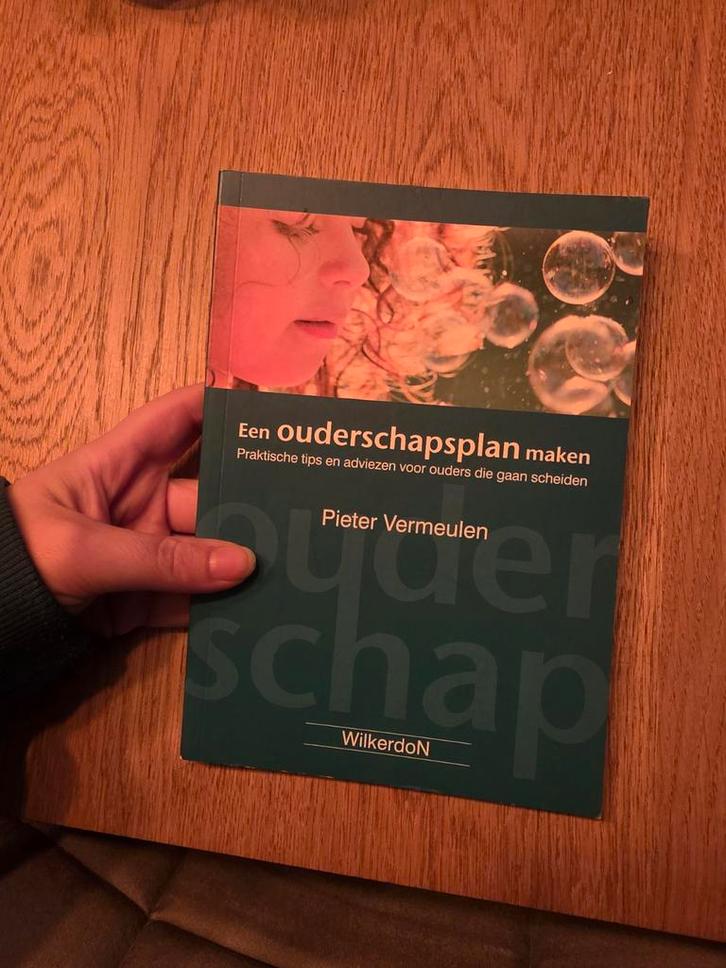 Boek "Ouderschapsplan maken" - Pieter Vermeulen, Boeken, Advies, Hulp en Training, Zo goed als nieuw, Ophalen of Verzenden