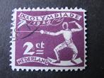 Plaatfout 213 , gestempeld., Postzegels en Munten, Postzegels | Nederland, Verzenden, T/m 1940, Gestempeld